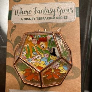 BNWT LE Disney Where Fantasy Grows pin, Bambi